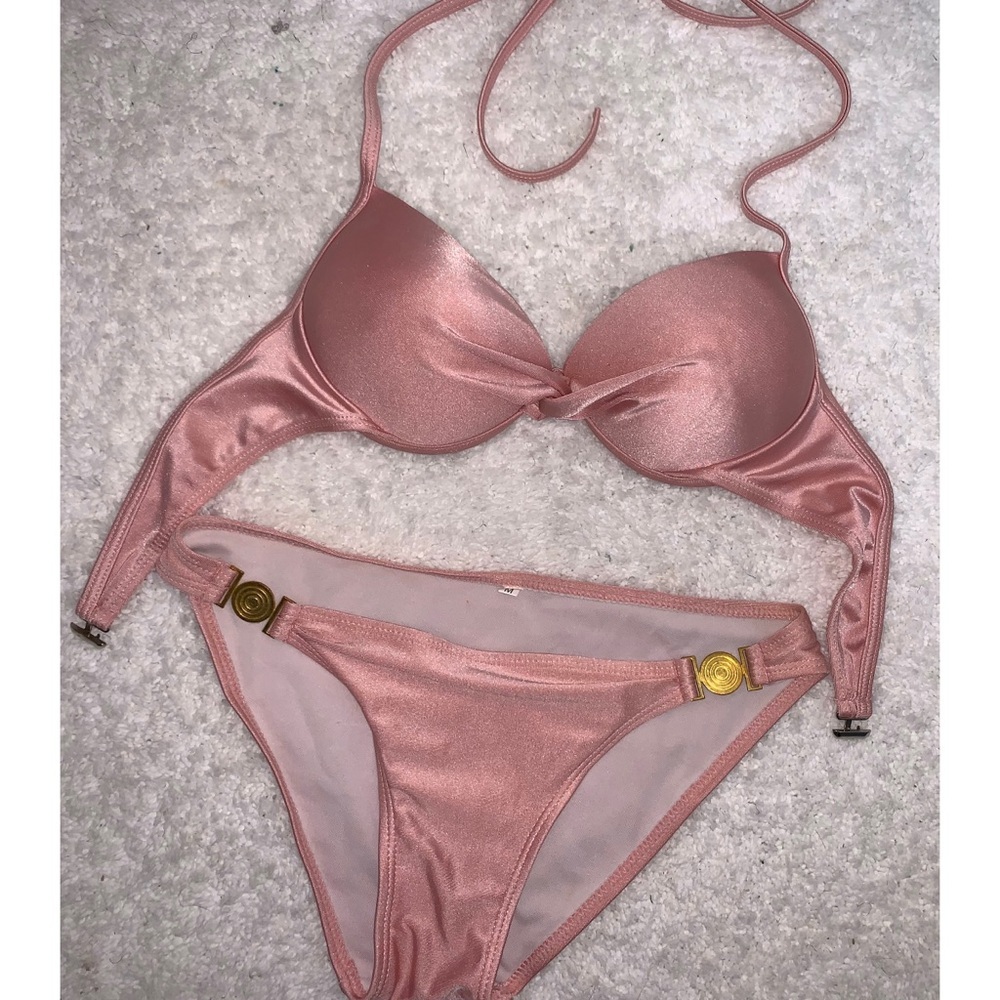 Elegant Pink Bikini Set